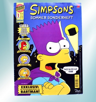 Simpsons Sommer Sonderheft Comic Nr. 1 von Dino Verlag